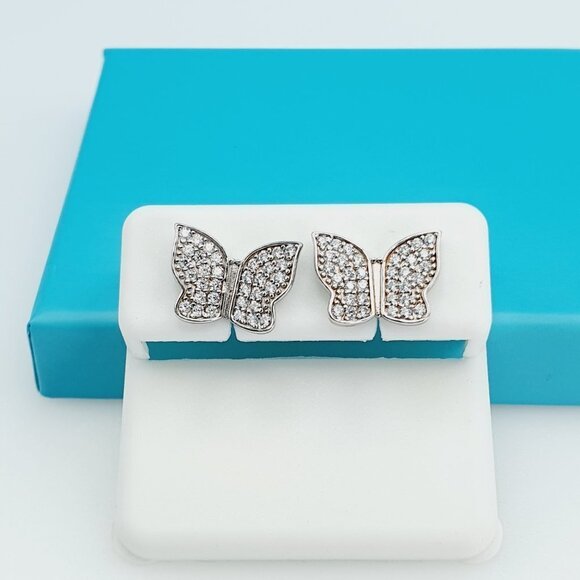 "925 Sterling Silver CZ Beautiful Earrings for Women, 1USPAR4239 - Picture 9 of 11